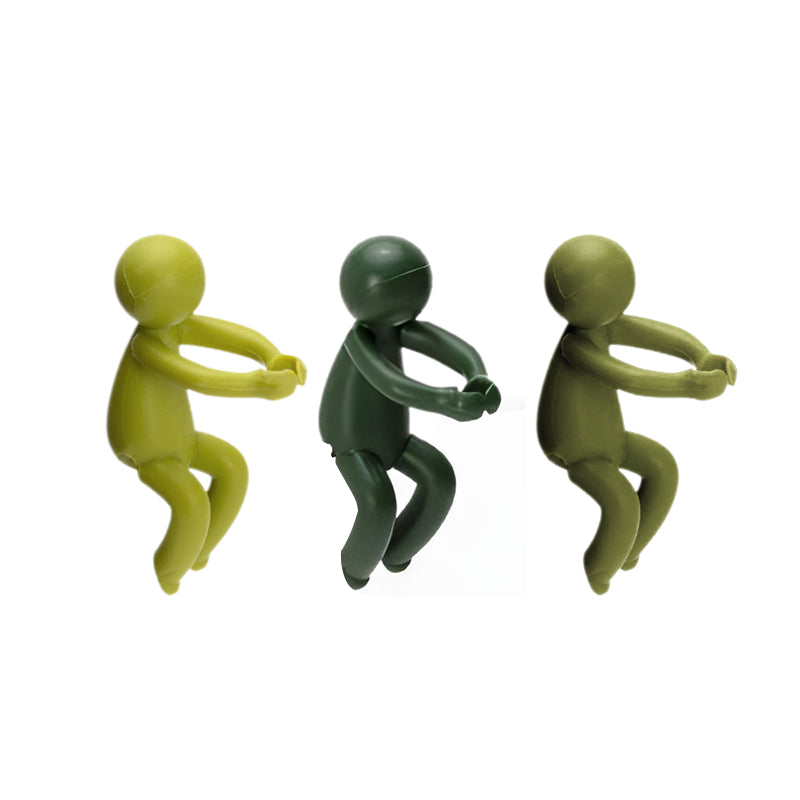 Stöd för dekorativa och flexibla sticklingar för växter (x3)