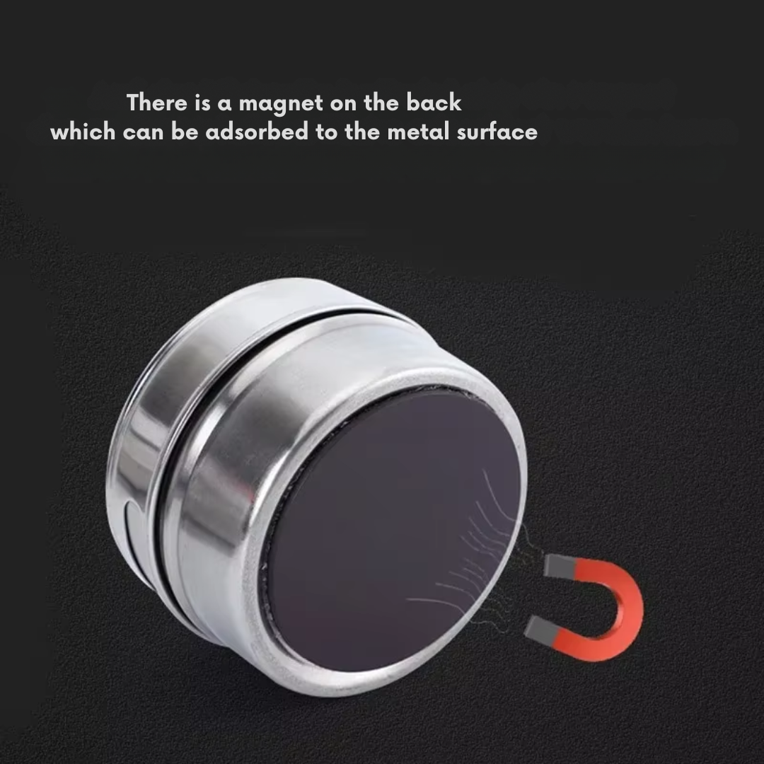 Zestaw magnetycznych organizerów na przyprawy praktyczny i elegancki