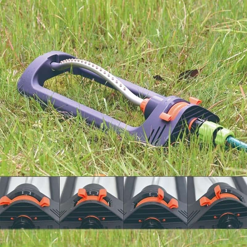 Spruzzatore oscillante con getto regolabile 