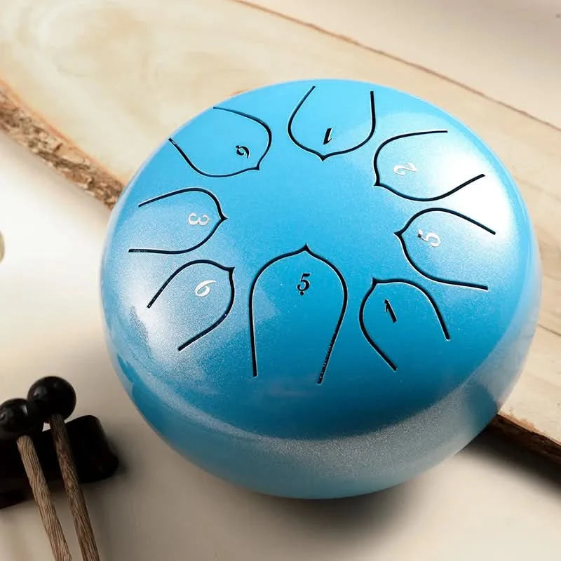 Mini tambour relaxant avec sons apaisants intégrés