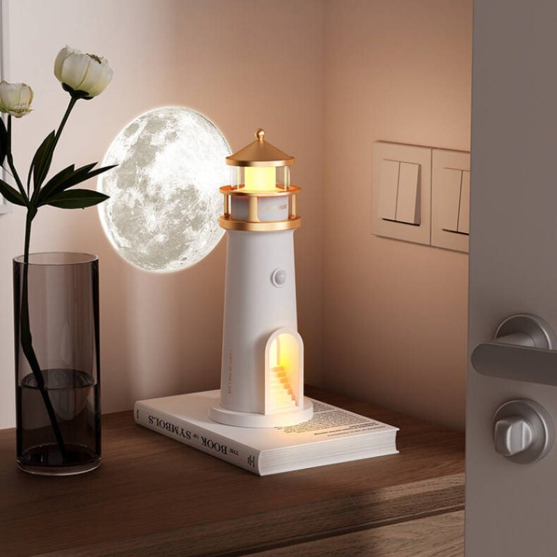 Projecteur lune magique pour une ambiance féerique la nuit