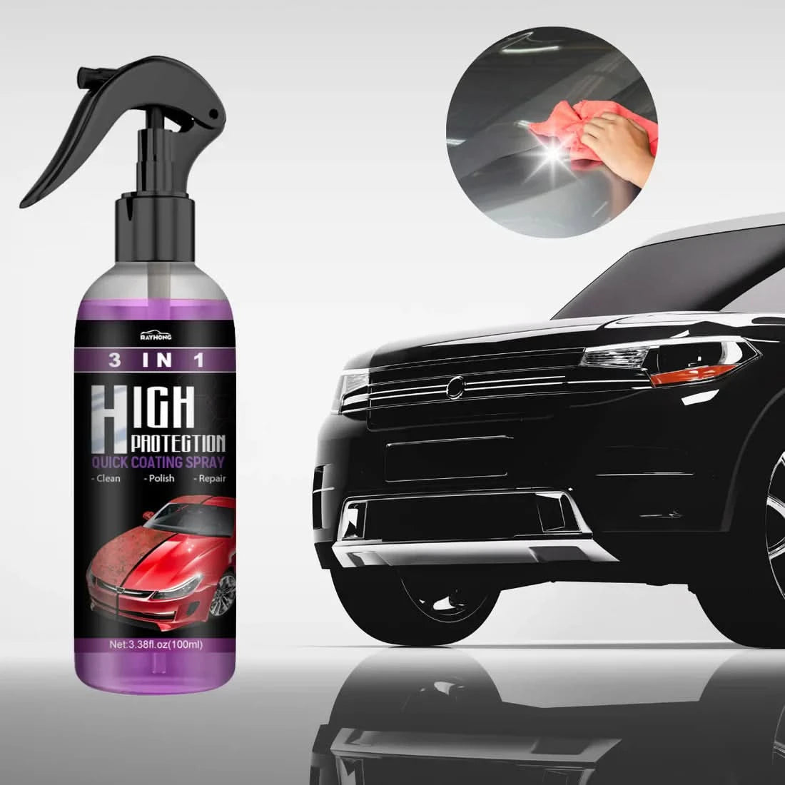 Sofortige Brillanz und Schutz in einem einzigen Spray 