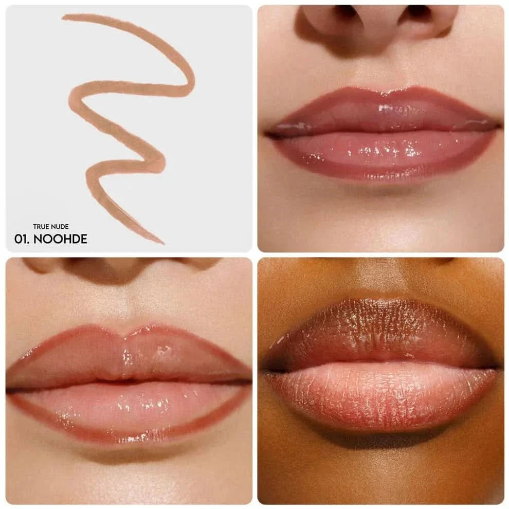 Lèvres parfaitement dessinées, sans retouche pendant 12h