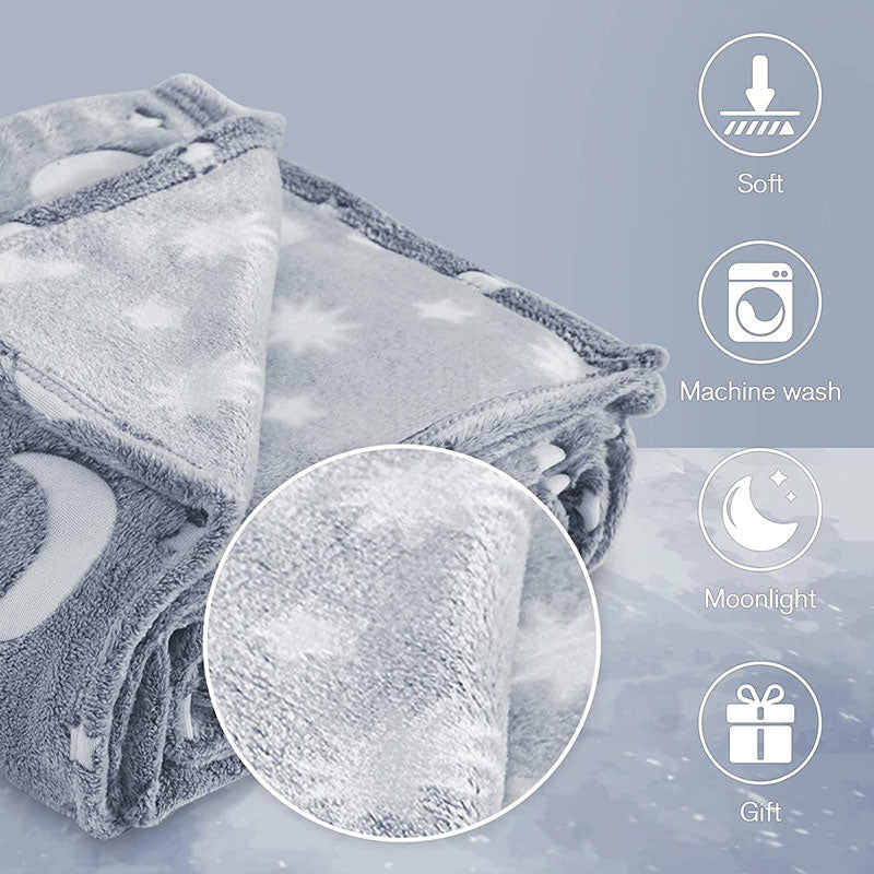 Magisk teppe som lyser i mørket 