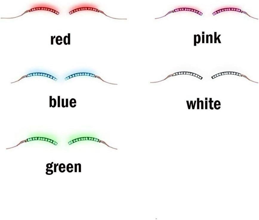 ריסים מוארים ב-LED – מבט מרהיב מובטח 