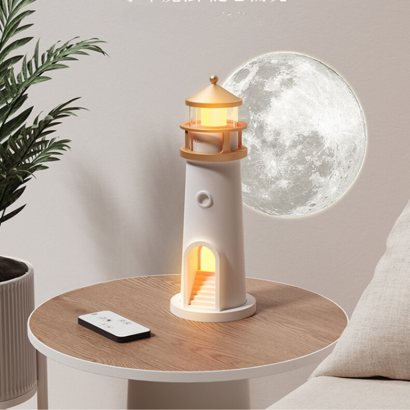 Projecteur lune magique pour une ambiance féerique la nuit