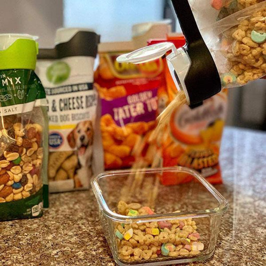 Hermetické uzávery s nalievacou špičkou pre sáčky 