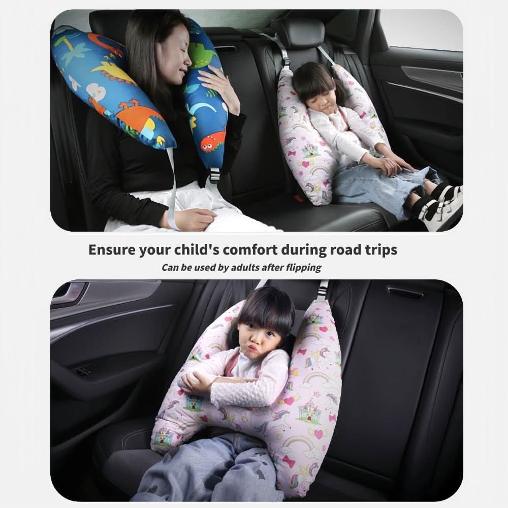 Rejsepude til børn med sikker støtte 