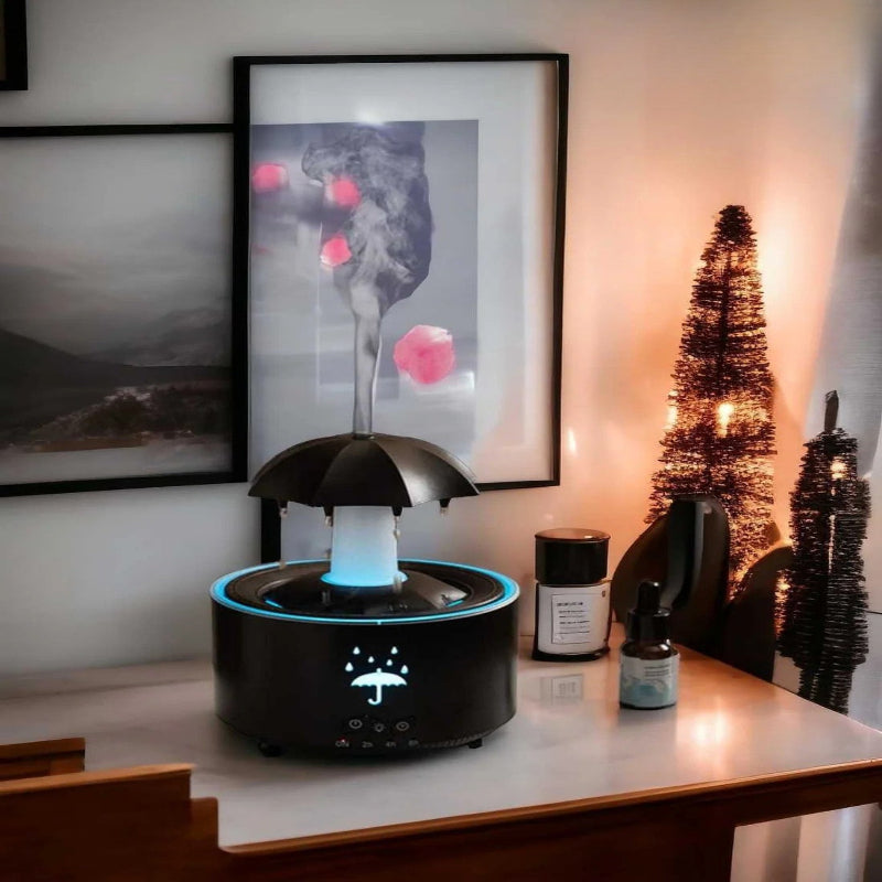 Difuzér arómy - Uklidňující zvlhčovač ve stylu deštníku 