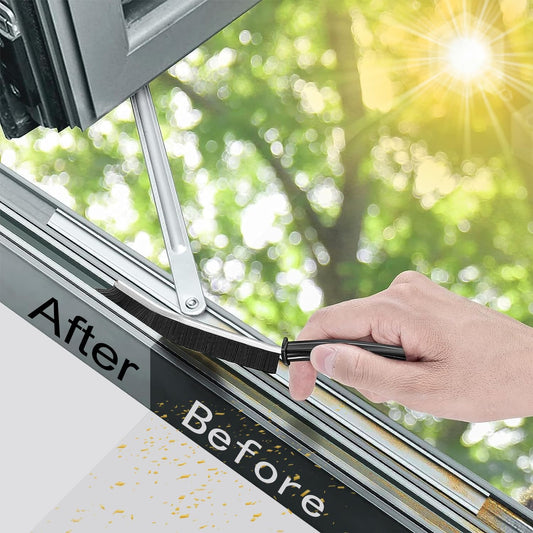 Zakrzywiona szczotka do czyszczenia z ultracienkimi włosami 