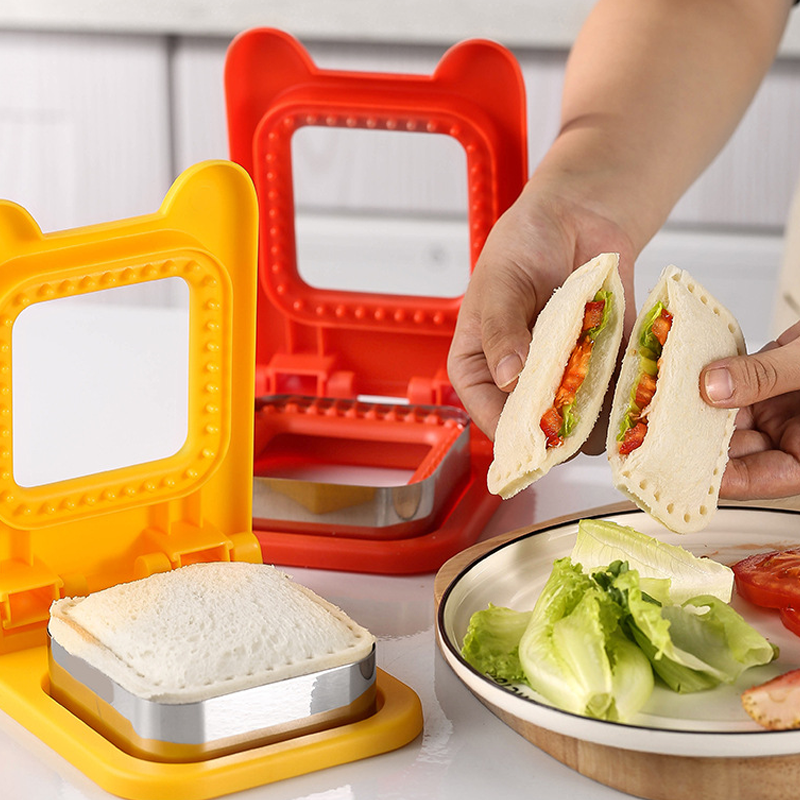 Appareil pour découper et sceller vos sandwichs maison (x3)