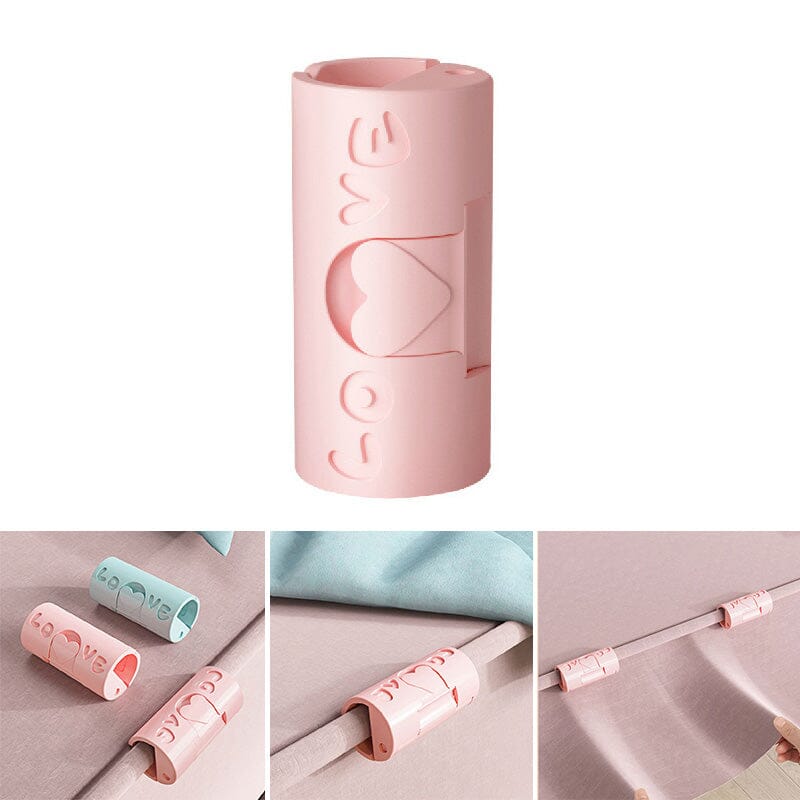 Διακοσμητικά κλιπ για τεντωμένα και καλά στερεωμένα σεντόνια (x12) 