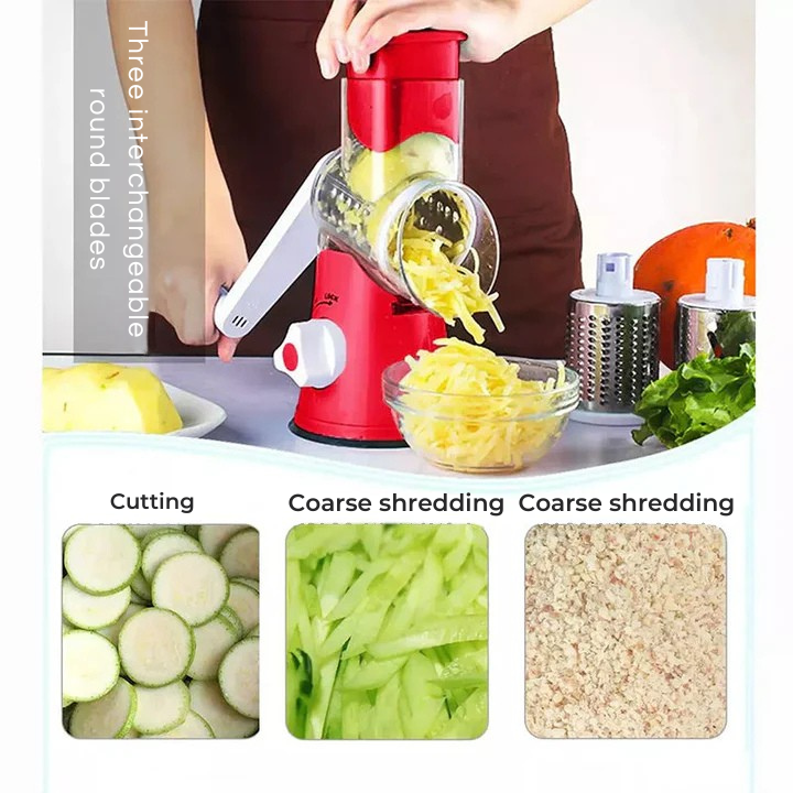 Snadno a bez námahy krájejte, strouhejte a plátkujte 