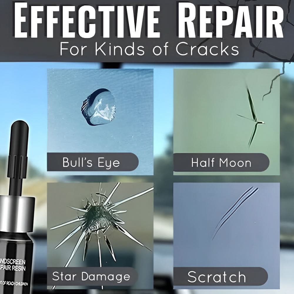 Opraviť praskliny v skle za pár minút 