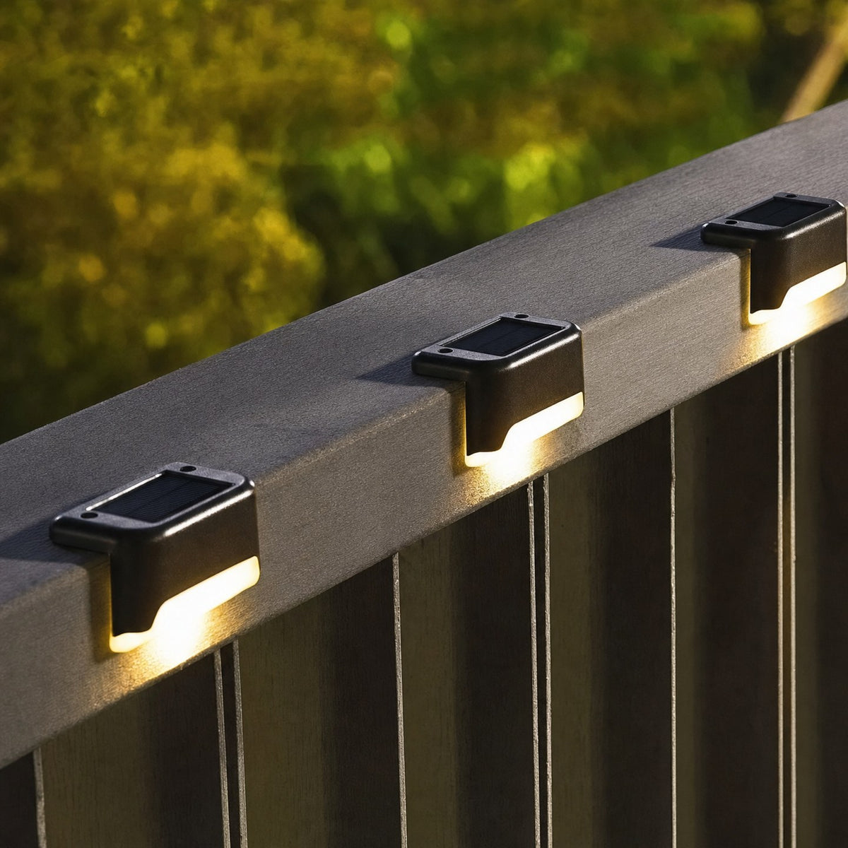 Ultra-kraftig solcelle LED-lampe for utendørs bruk 