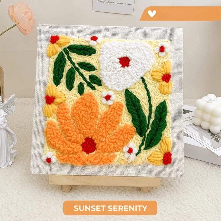 Sada na vyšívání punch needle 