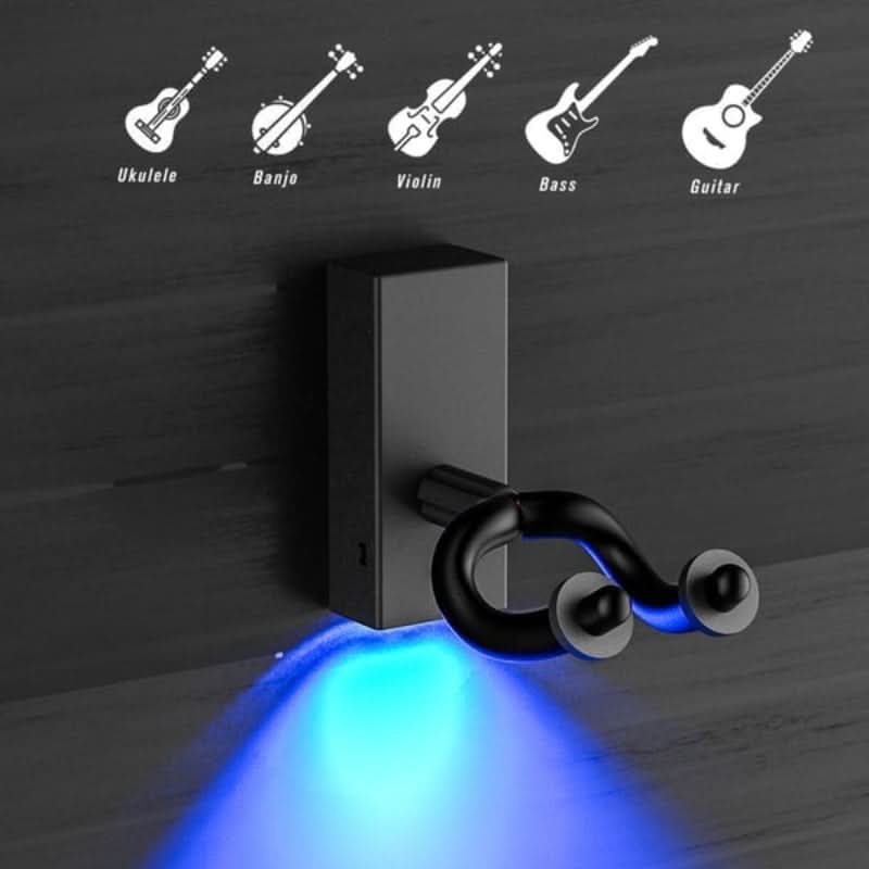 Väggmonterad LED-lampa för gitarr – Belys ditt instrument 