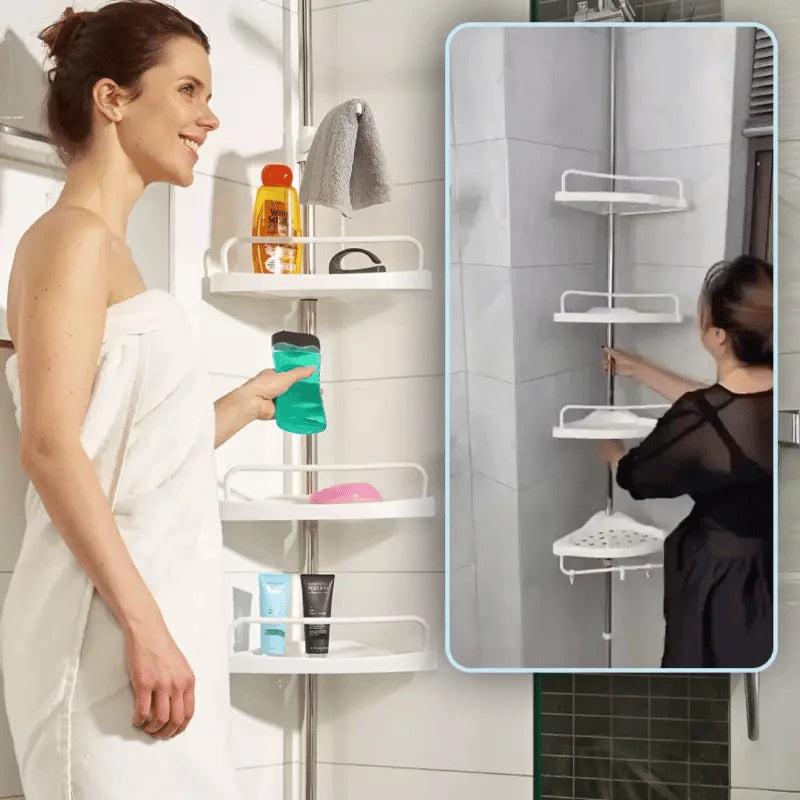 Baderomshylle for perfekt organisering 