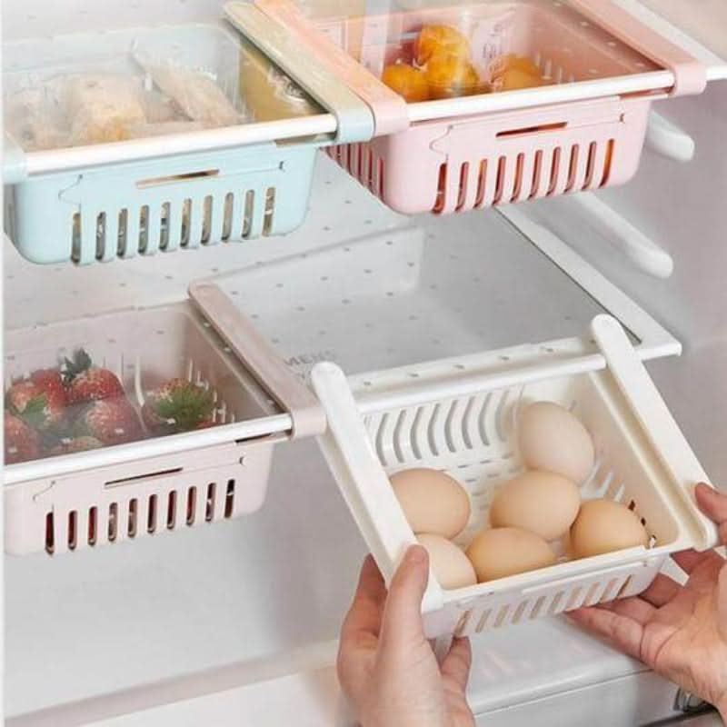 Organizator ajustabil pentru frigider 