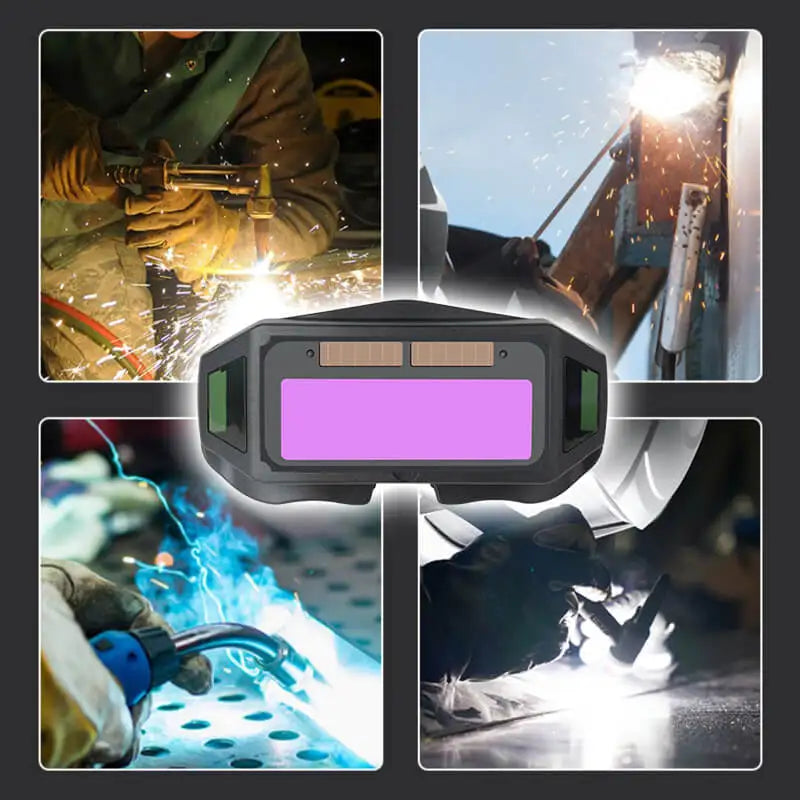 Napenergia-érzékelős hegesztő szemüveg 