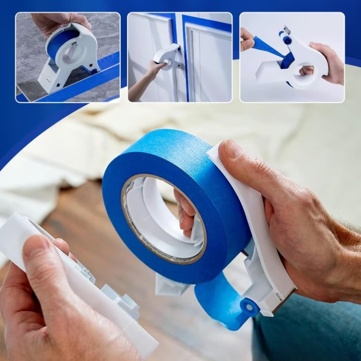 Applikator for maskeringstape som gir skarp finish uten anstrengelse