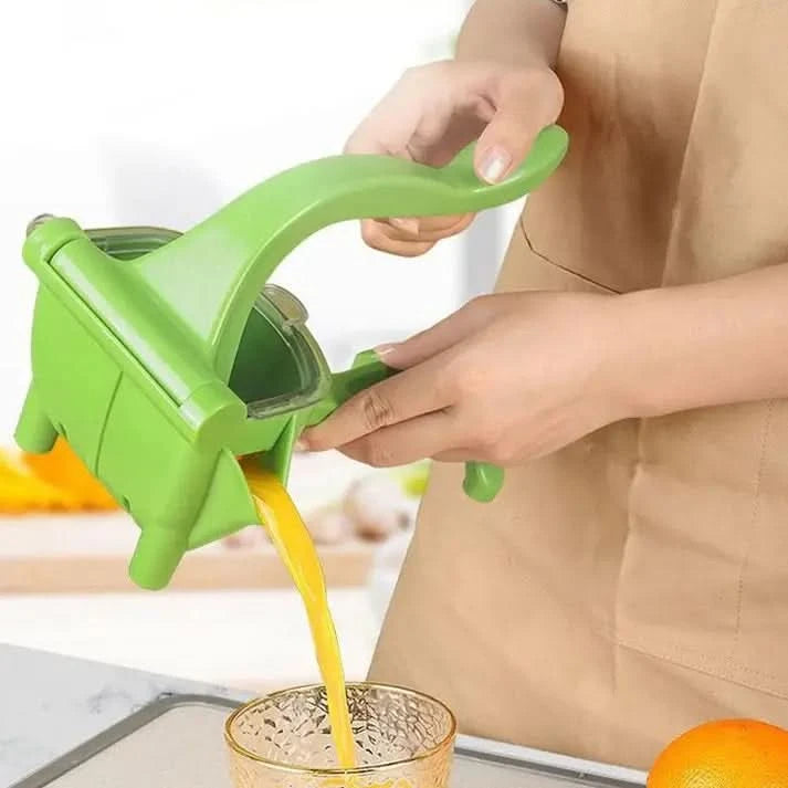 Un jugo fresco casero sin esfuerzo ni electricidad 
