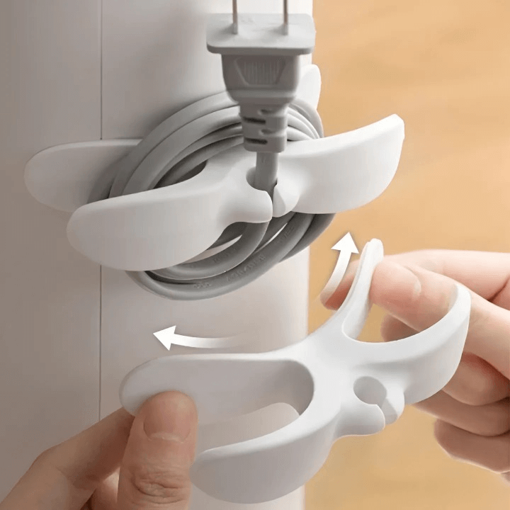 Organizer kabli – Koniec z węzłami i bałaganem (x10) 