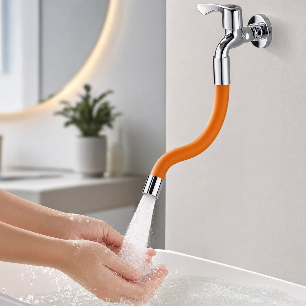 回転式フレキシブルホース – 水流の完全制御 